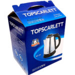 Jarra Eléctrica Topscarlett, acero inoxidable, 2 lt, 1500 w - Imagen 2