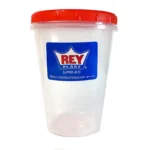 Frasco hermético plástico c/ tapa a rosca 2L 19 x 14 cm Ø