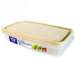 Taper Reyware rectangular #3; Largo 25.7 cm Ancho 14.7 cm Alto 5.3 cm