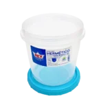 Taper plástico 1,5 Lt Hermético  c/tapa rosca 15 x 14,5 cm diám. - Imagen 3