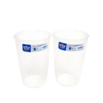 Vaso plástico 350 ml transparente 7,5 cm diám x 11 cm - Imagen 2