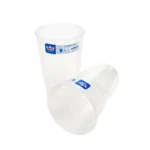 Vaso plástico 350 ml transparente 7,5 cm diám x 11 cm - Imagen 4