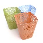 Papelera calada chica 16 cm x 15 cm x 19,5 cm alto