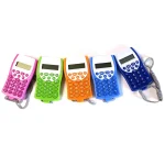 Mini Calculadora con Cordón 8 digitos 10 x 6cm KK-1660 - Imagen 3