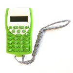 Mini Calculadora con Cordón 8 digitos 10 x 6cm KK-1660 - Imagen 7