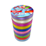 Tubo Cinta Regalo JyG 1.7cm ancho x 10 metros 10pcs - Imagen 4