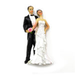 Pareja de novios, adorno pareja de novios poliresina/ 13 x 4 cm - Imagen 4