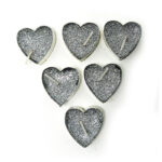 Set x 6 velas corazón en estuche 11 x 13 cm - Imagen 9