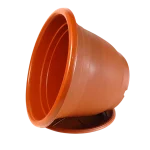 Maceta económica JyG plástico c/plato, 38 x 28 cm - Imagen 5