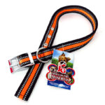 Collar para perro JyG nylon, 55 cm largo x 2,5 cm ancho