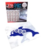 Cortina baño J&G 100% peva 180x180 cm - Imagen 2