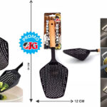 Cuchara espumadera J&G teflón mango madera 34 x 12 x 6 cm