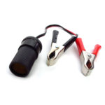 Adaptador, conector c/ pinza p/ bateria cable 23 cm, pinza: 8 cm - Imagen 3