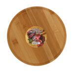 Plato J&G para asados madera bambú, 25 cm diám x 1 cm alto