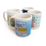 Taza loza, "Papá", 400 ml; 9,5 x 8 cm diám. - Imagen 6