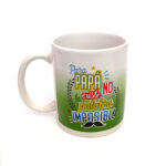 Taza loza, "Papá", 400 ml; 9,5 x 8 cm diám. - Imagen 2