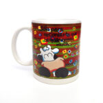 Taza loza, "Amistad", 400 ml; 9,5 x 8 cm diám.