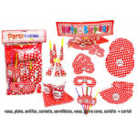 Pack Cumpleaños  “Lunares", 49 pcs. - Imagen 8