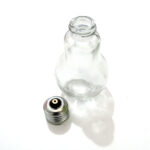 Frasco de vidrio en forma de lamparilla  150 ml - Imagen 5