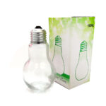 Frasco de vidrio en forma de lamparilla  150 ml - Imagen 2
