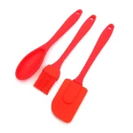 Set cocina cuchara + espátula + pincel 3 pcs silicona - Imagen 7