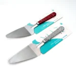 Espátula para cortar torta acero inoxidable 25x6 cm