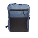 Mochila 41 x 35 cm 2 cierres, bolsillo lateral + morral 2 cierres y cartuchera, puerto USB - Imagen 4