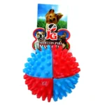 Juguete para Mascota J&G  pelota c/pinchos 7 cm diám - Imagen 3