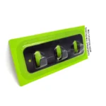 Perchero chapa 3 ganchos c/tornillos 15x5 cm - Imagen 3