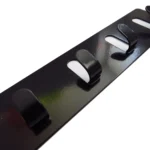 Perchero chapa 6 ganchos c/tornillos 30x5 cm - Imagen 2