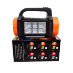 Farol Linterna Multifunción batería litio, 3 Modos, cargador USB "C", carga solar 3 W, 17 x 11 x 8 cm - Imagen 2