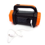 Farol Linterna Multifunción batería litio, 3 Modos, cargador USB "C", carga solar 3 W, 17 x 11 x 8 cm - Imagen 8