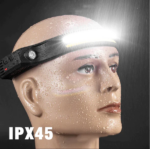 Vincha linterna frontal LED con sensor de movimiento, recargable - Imagen 7
