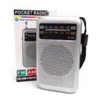 Pocket Radio AM-FM, R-598 12 x 7 x 3cm 2 AA