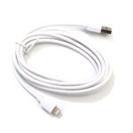 Cable USB lightning iPhone 2 metros - Imagen 4