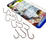 Anzuelo de pesca 6# 20 mm, 12 unid.