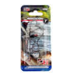 Anzuelo de pesca 7# 22 mm, 12 unid. - Imagen 2