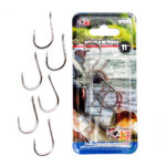 Anzuelo de pesca 11# 30 mm, 8 unid.