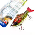 Señuelo articulado c/anzuelo 10 cm