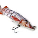 Señuelo articulado c/anzuelo 20 cm. ) - Imagen 2