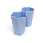 Vaso plástico prisma 350 ml 11 x 7 cm - Imagen 3