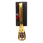 Pinza dorada para ensalada, sandwich, carnes 25 x 5,5 cm - Imagen 2