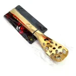 Pinza dorada para ensalada, sandwich, carnes 25 x 5,5 cm - Imagen 5