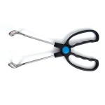 Pinza acero inoxidable mango plástico 26 x 5 cm
