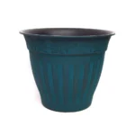 Maceta plástico labrada  30 cm diám x 24 cm s/plato - Imagen 2