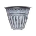 Maceta plástico labrada  30 cm diám x 24 cm s/plato - Imagen 4
