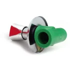 Llave de paso c/volante cromado 20mm 1/2 - Imagen 3