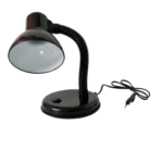 Lámpara de escritorio flexible base redonda, 32 cm - Imagen 5