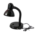 Lámpara de escritorio flexible base redonda, 32 cm