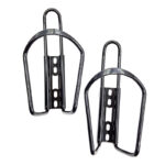 Porta caramañola aluminio para bicicleta 15cm - Imagen 2